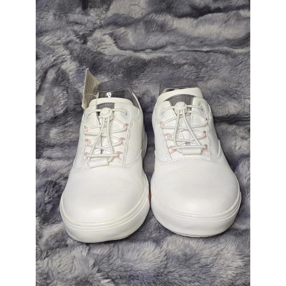 NWB Anodyne‎ No. 93 Casual Sneaker Women's size 8 white, pink accent